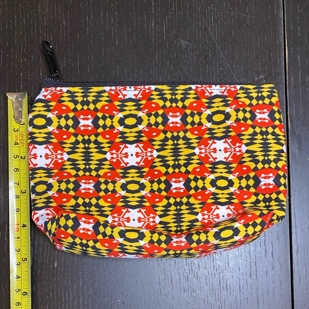 NEW makeup bag. Maryland print. Great for makeup jewelry or odds and ends